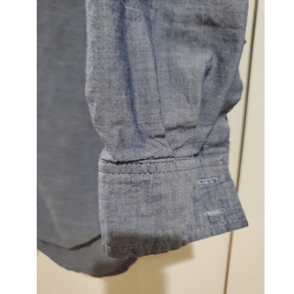Andrea Jovine Workshop Women's denim button up top size XS - Picture 6 of 7